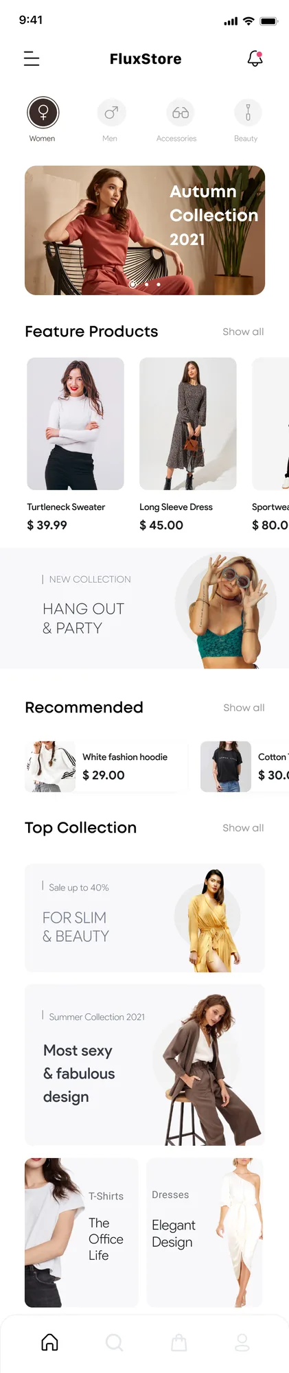 FluxStore — E-commerce template · WooCommerce, Shopify & more