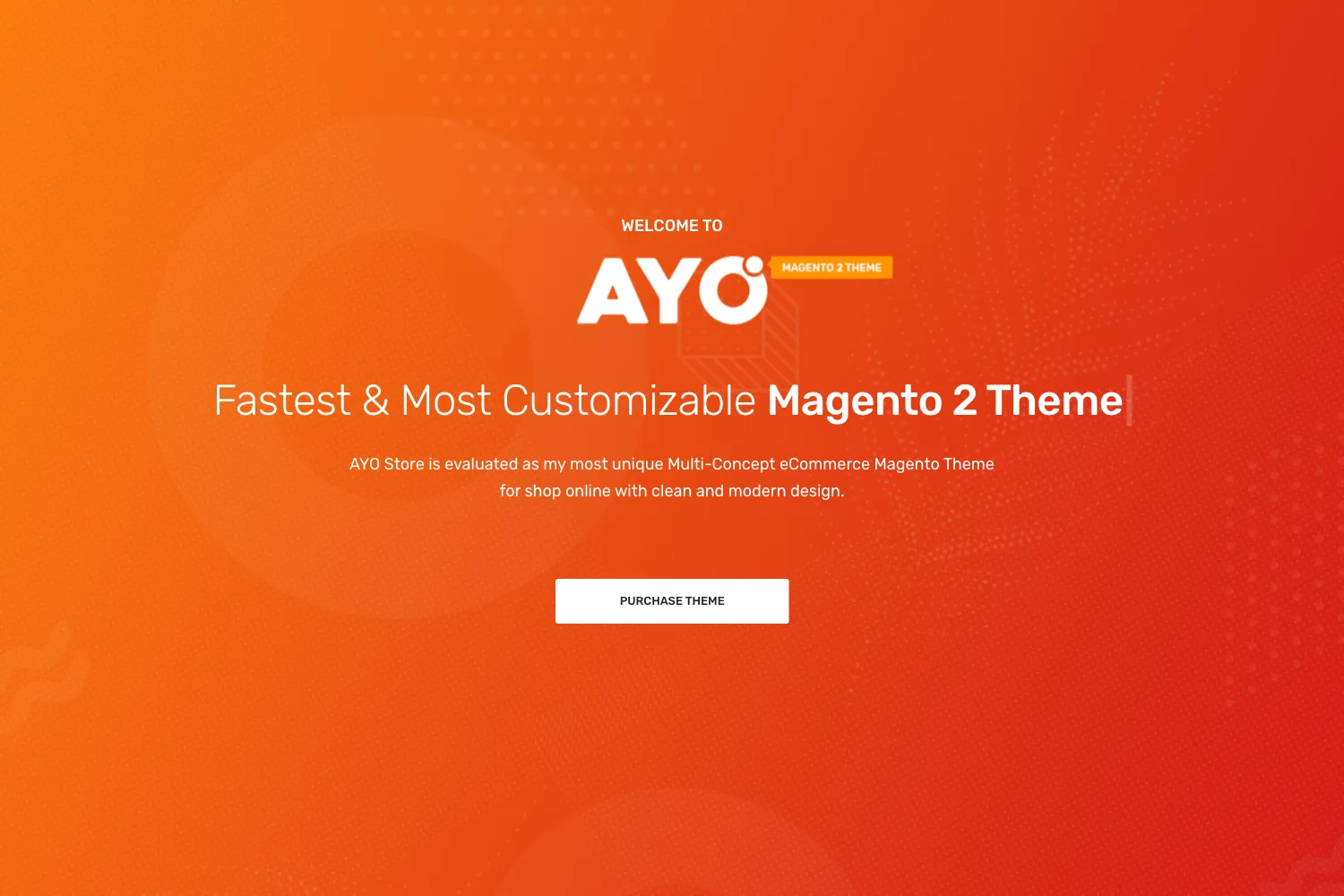 Ayo - Multipurpose Responsive  Magento 2 / Adobe Commerce Theme